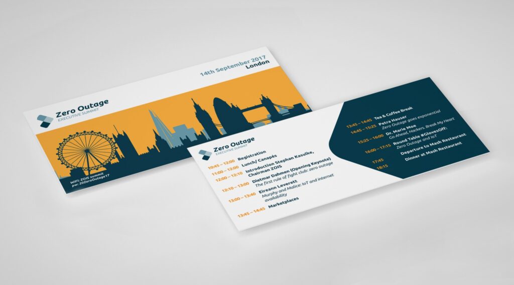 ZOIS Executive Summit Conference Materials 1 Graphic Design Coventry